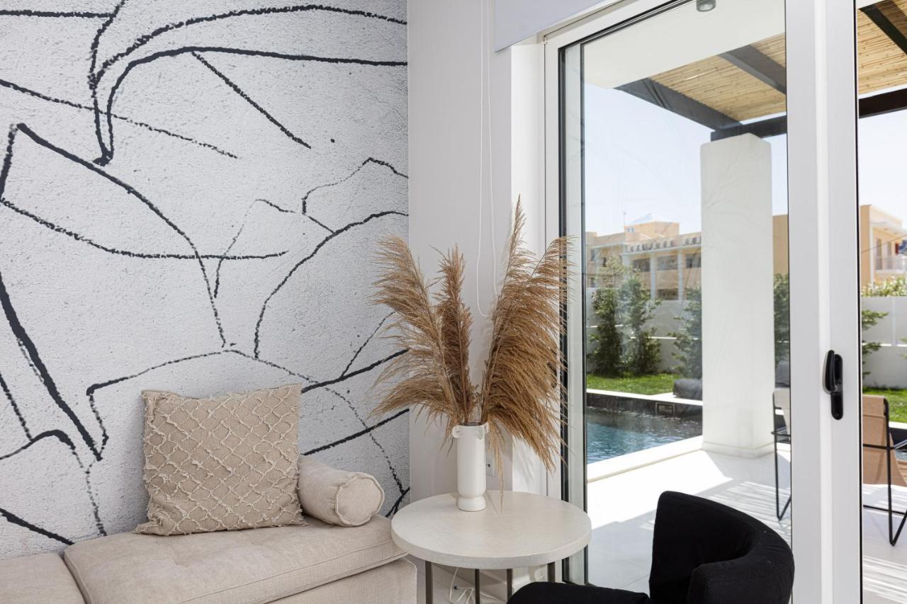 Modern Villa Casa Filo Verde With Private Pool & Bbq,200M From The Beach プラキアス エクステリア 写真