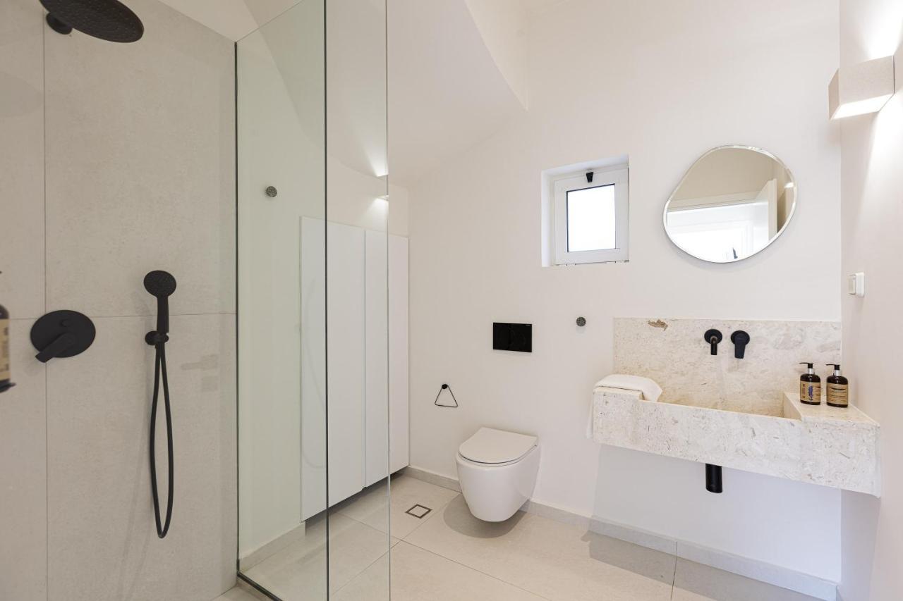 Modern Villa Casa Filo Verde With Private Pool & Bbq,200M From The Beach プラキアス エクステリア 写真