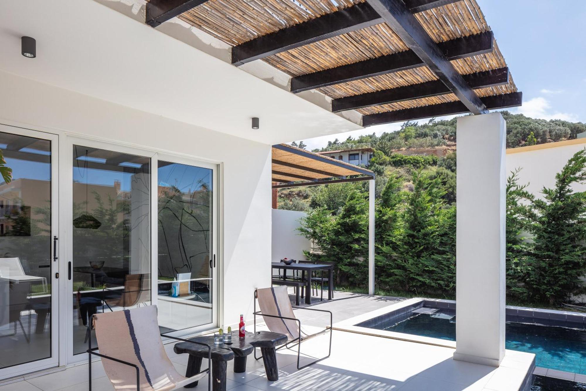 Modern Villa Casa Filo Verde With Private Pool & Bbq,200M From The Beach プラキアス エクステリア 写真