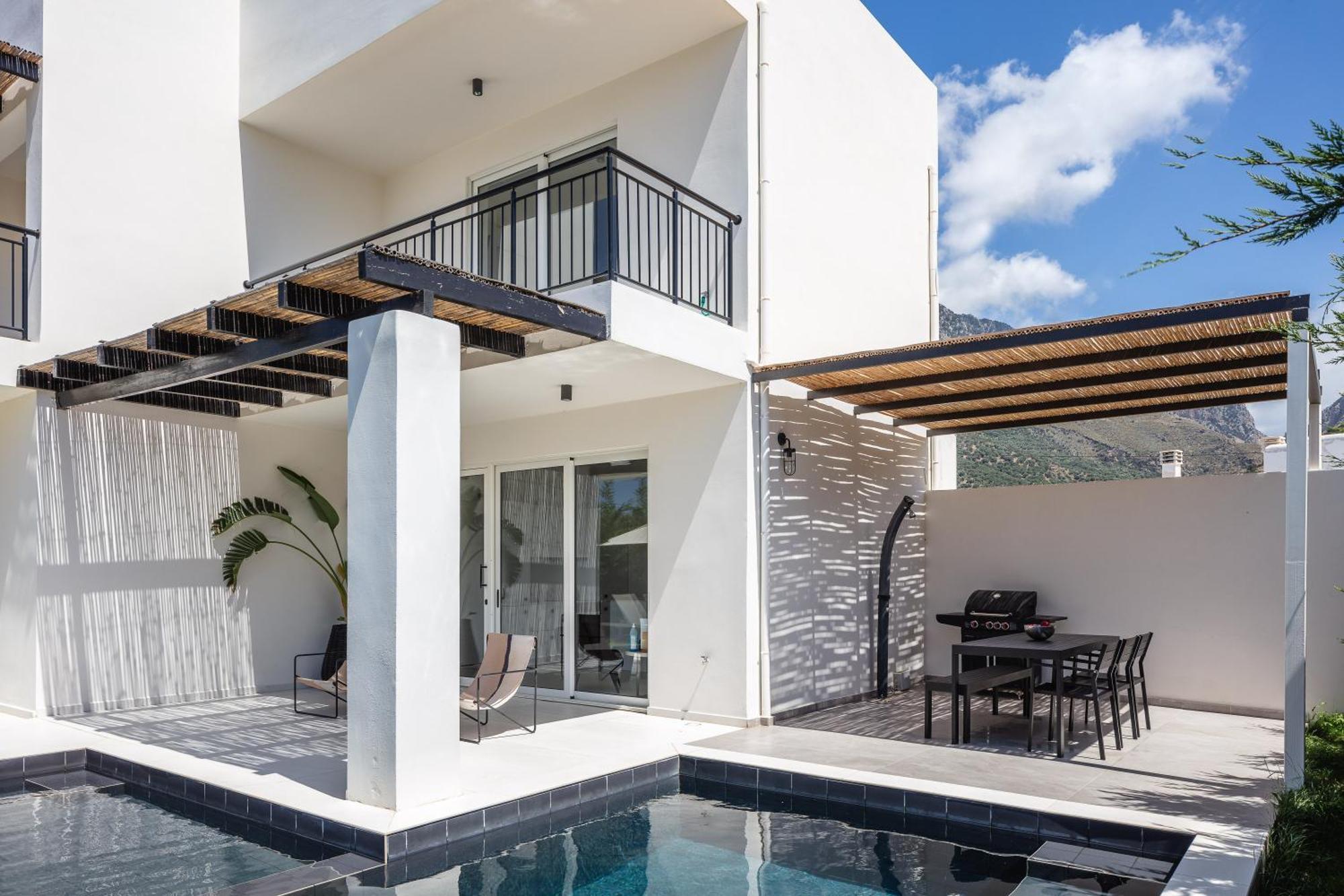 Modern Villa Casa Filo Verde With Private Pool & Bbq,200M From The Beach プラキアス エクステリア 写真