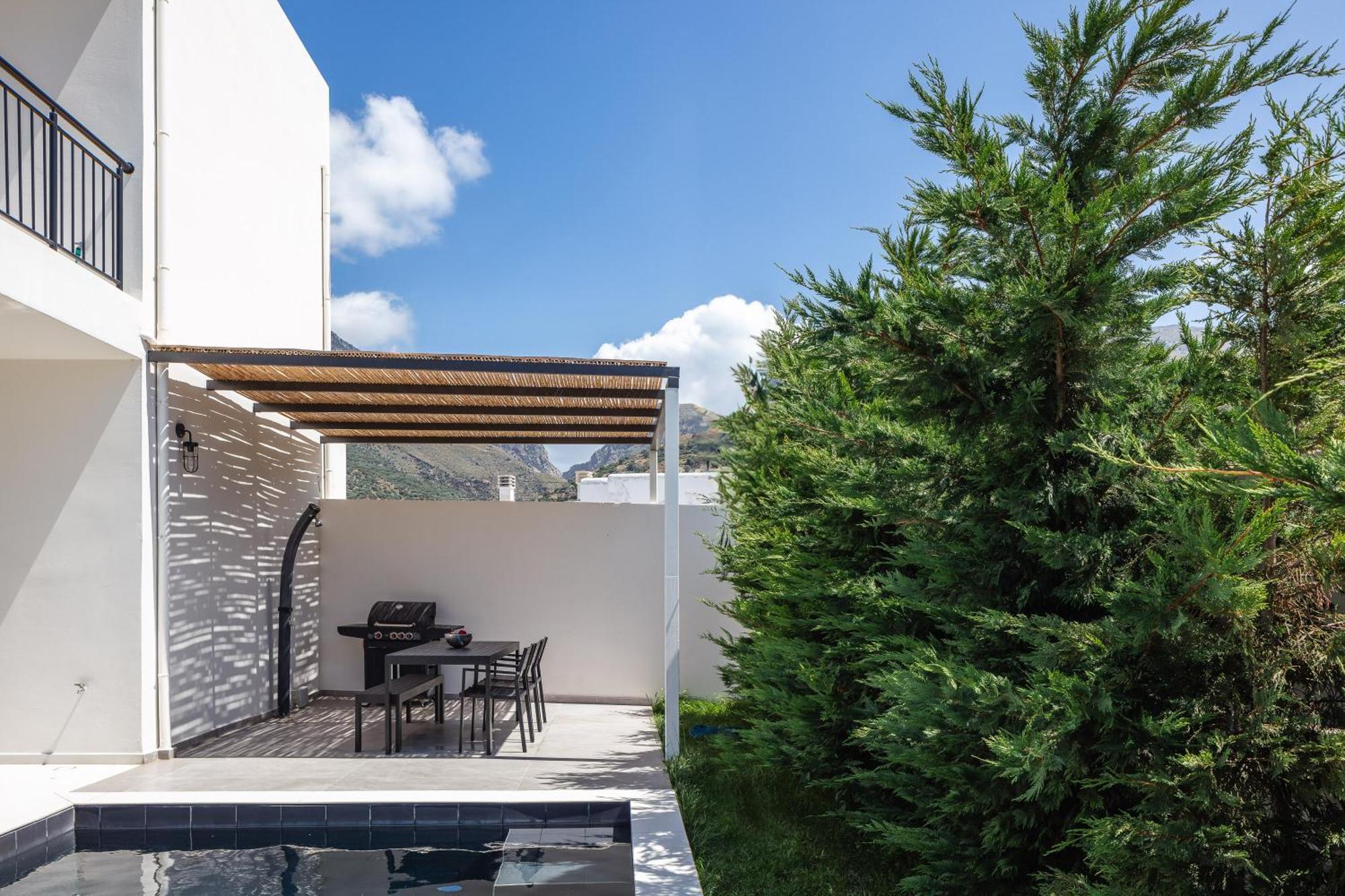 Modern Villa Casa Filo Verde With Private Pool & Bbq,200M From The Beach プラキアス エクステリア 写真