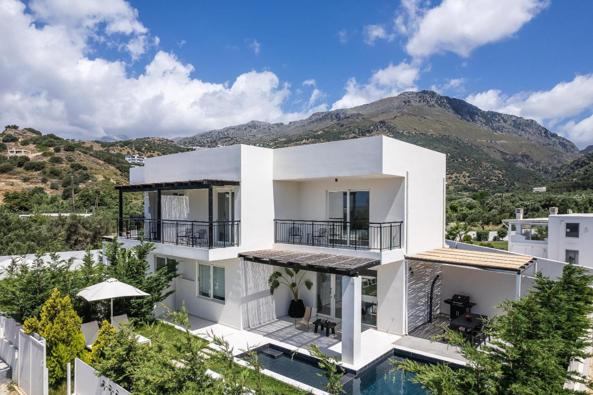 Modern Villa Casa Filo Verde With Private Pool & Bbq,200M From The Beach プラキアス エクステリア 写真